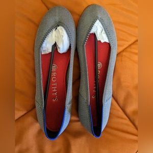 Rothys hounds tooth Grey